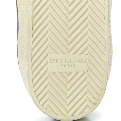Saint Laurent Suede Soho Mens Court Classic Sneakers 43.5 Kaki 8 of 15