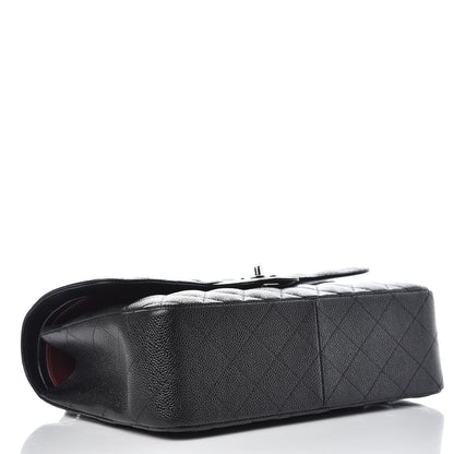 Chanel Caviar Quilted Jumbo Double Flap Black 4 of 12