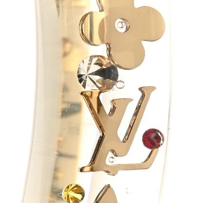 Louis Vuitton Resin Swarovski Small Inclusion Bracelet PM Transparent 4 of 5