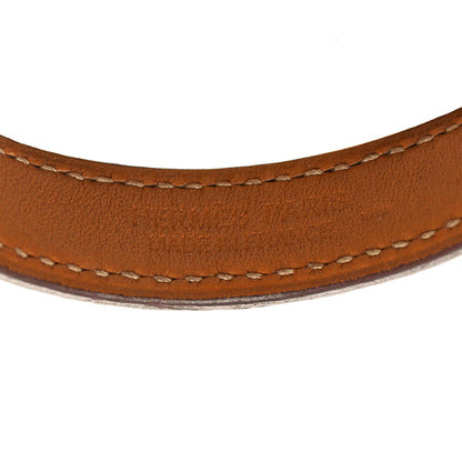 Hermes Lizard Rivale Double Tour Bracelet M Sanguine 4 of 7