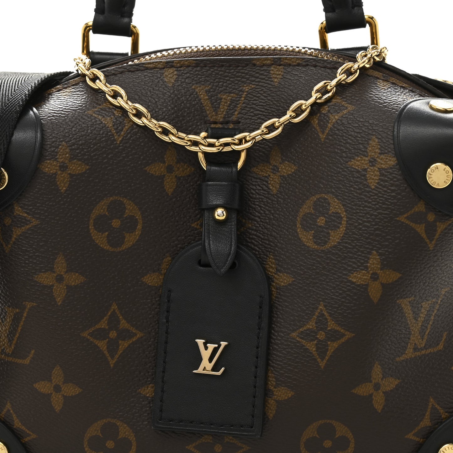 Monogram Petite Malle Souple Black