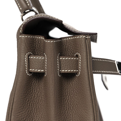 Hermes Togo Kelly Retourne 32 Etoupe 15 of 38