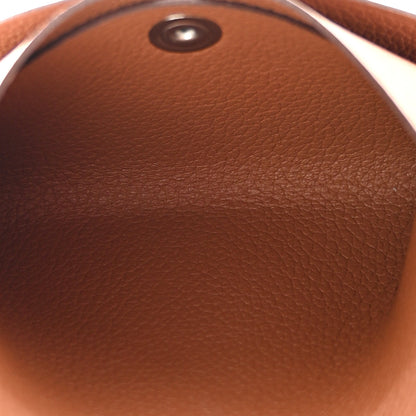 Hermes Evercolor Calvi Duo Card Case Gold 5 of 8