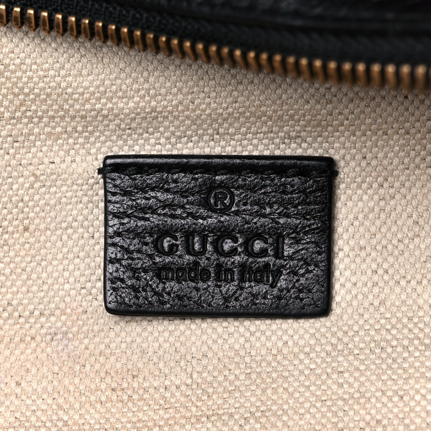 Gucci GG Monogram Velvet Belt Bag Red Cipria 6 of 14