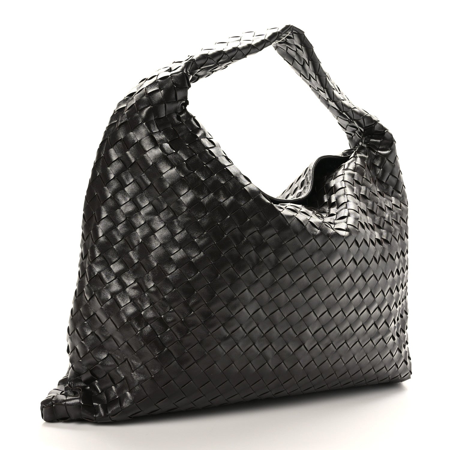 Bottega Veneta Calfskin Intrecciato Large Hop Fondant 3 of 8
