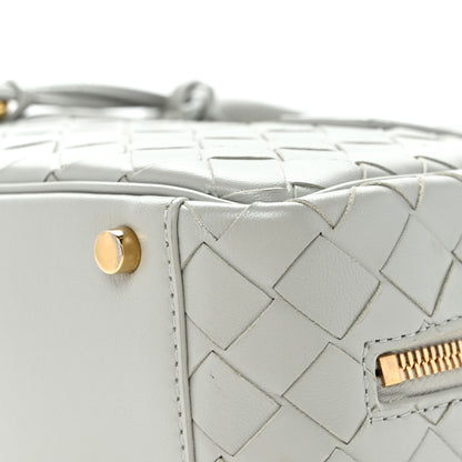 Bottega Veneta Lambskin Intrecciato Small Getaway Agate Grey 9 of 9