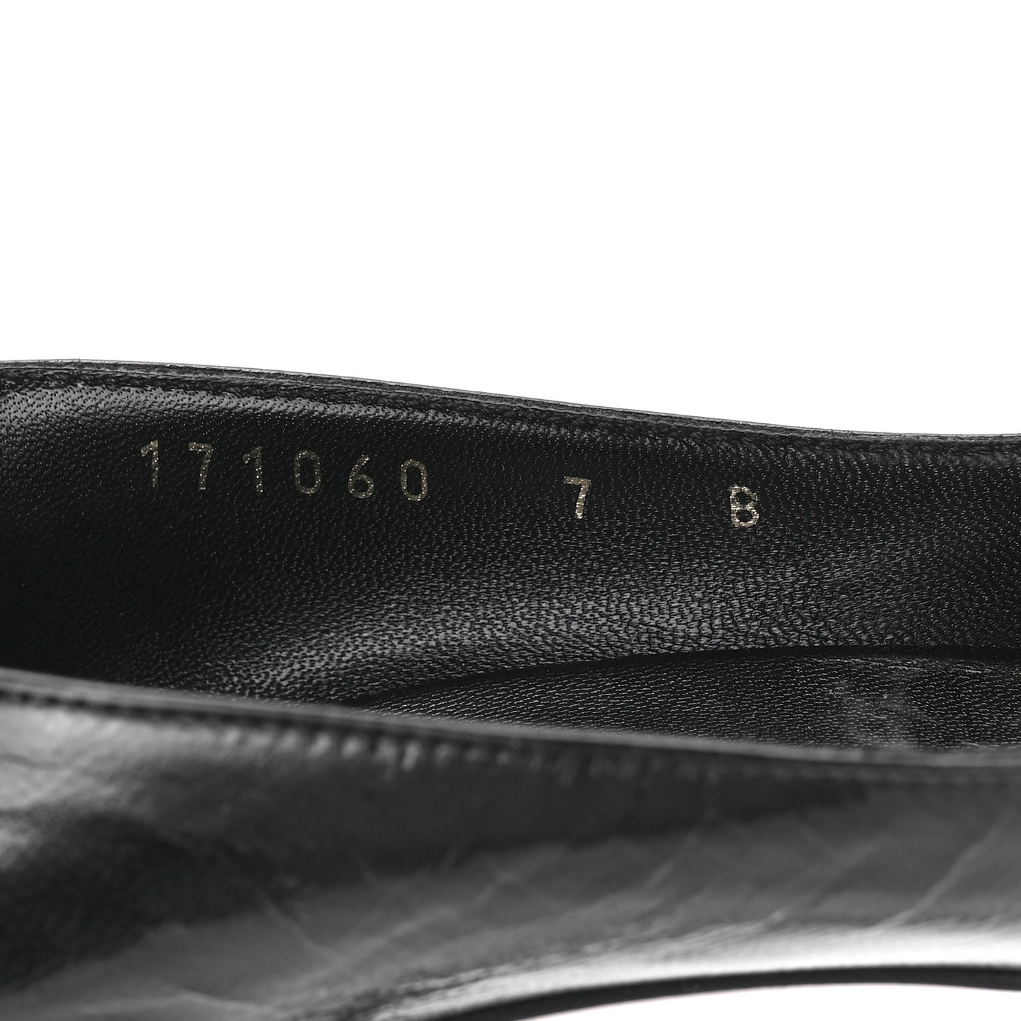Calfskin Kristen Bamboo Pumps 37 Black