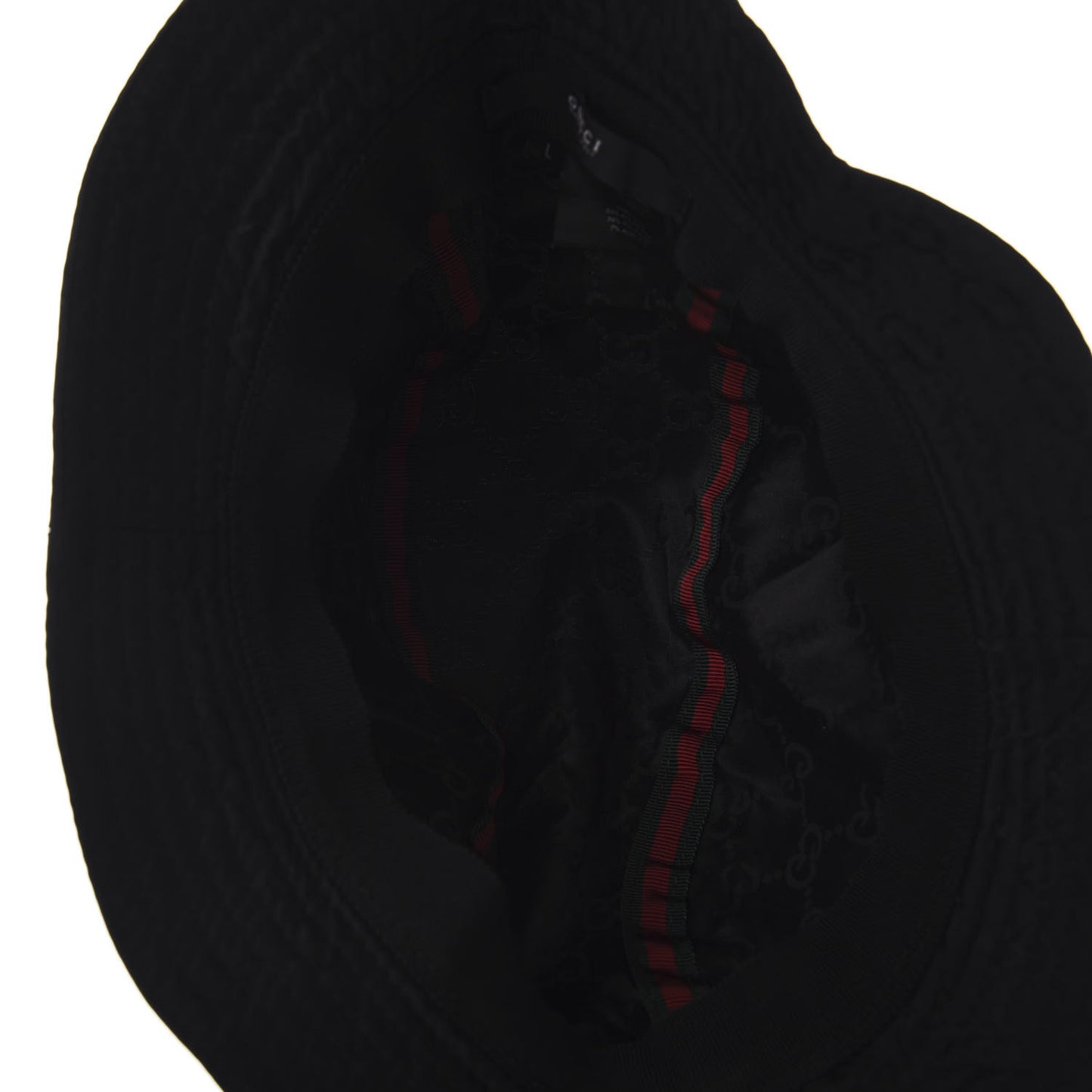 Nylon Monogram Bucket Hat L Black