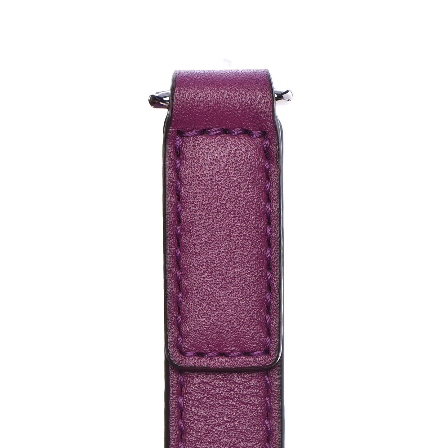 Grained Calfskin Medium Milla Hobo Purple