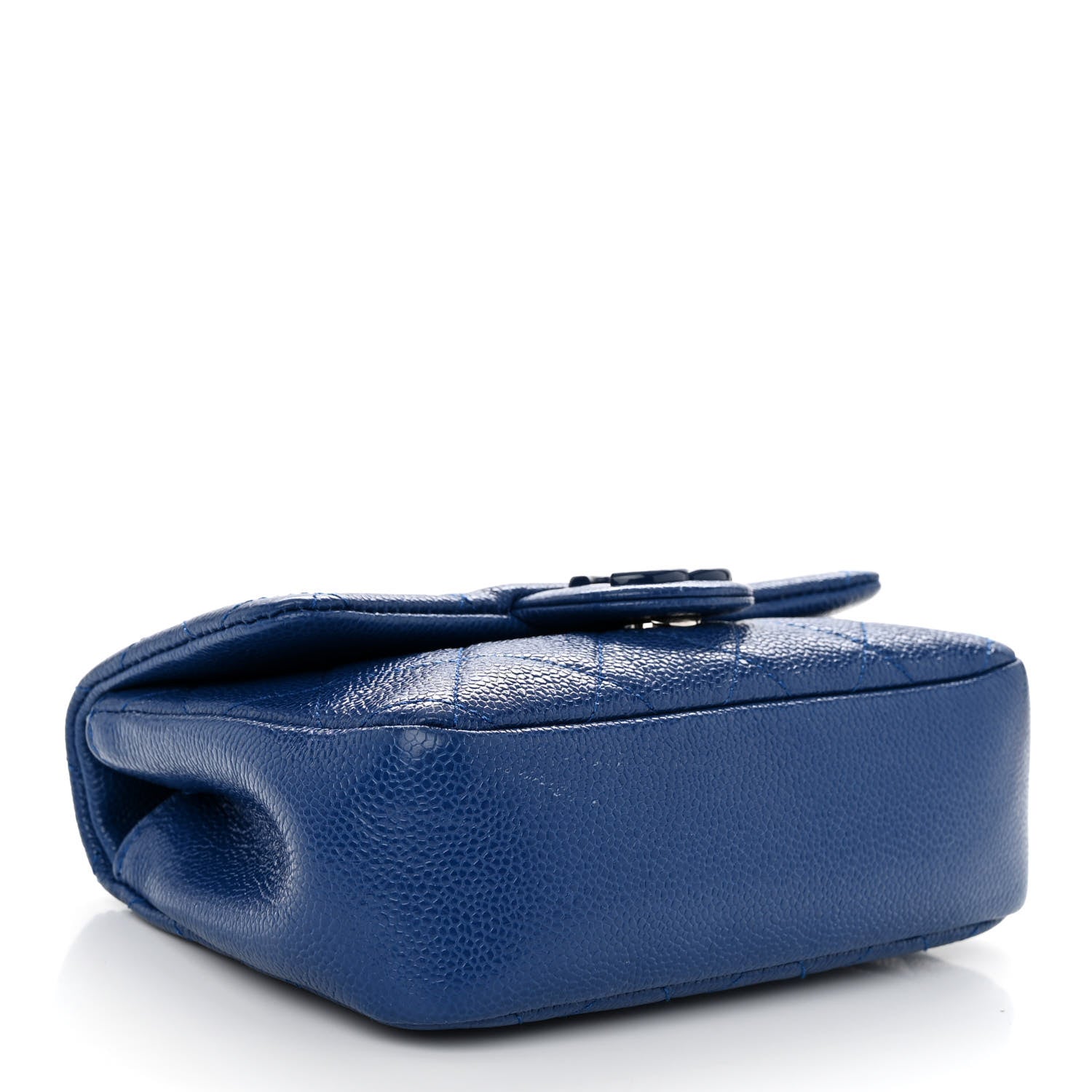 Chanel Caviar Quilted Incognito Mini Square Flap Dark Blue 4 of 10