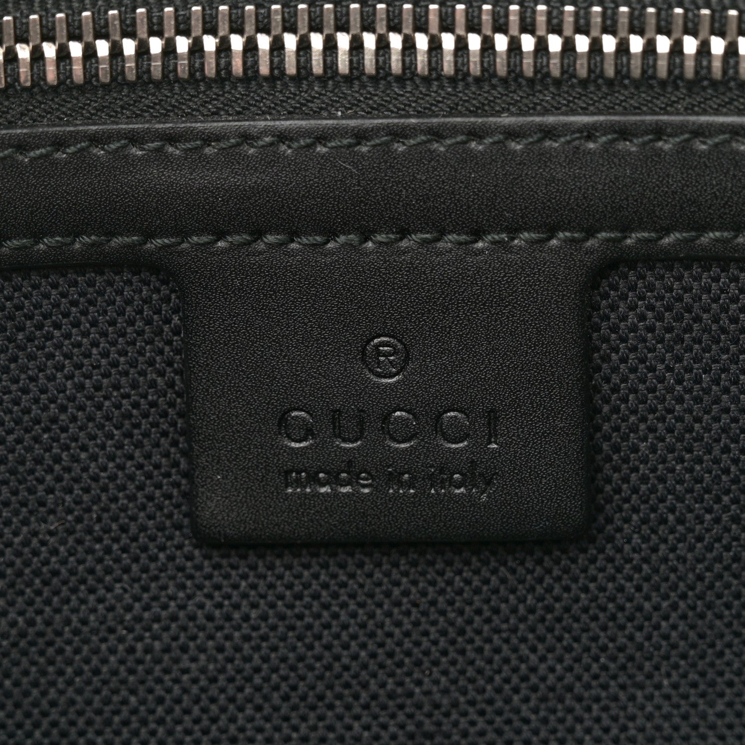 Gucci Soft GG Supreme Monogram Web Belt Bag Black Grey 6 of 10