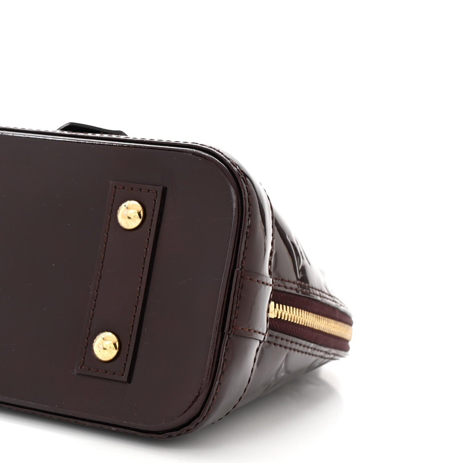 Louis Vuitton Vernis Alma BB Amarante 10 of 10