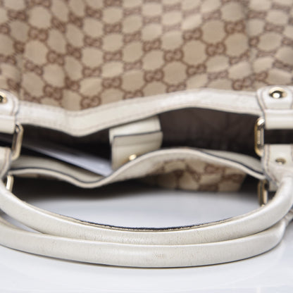 Gucci Monogram Large Sukey Tote Off White 25 of 26