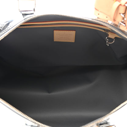 Louis Vuitton Monogram Mirror Keepall Bandouliere 50 Silver 5 of 11