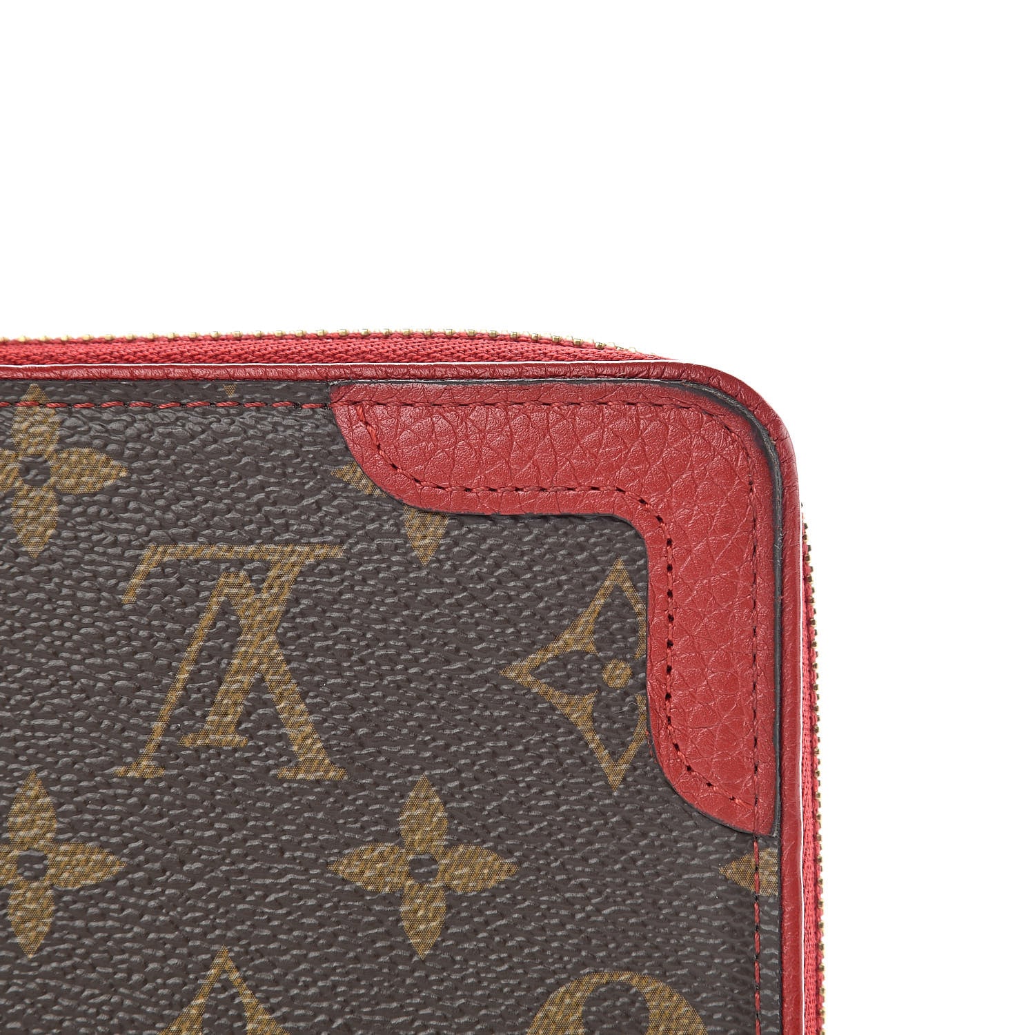 Louis Vuitton Monogram Retiro Zippy Wallet Cherry 8 of 10