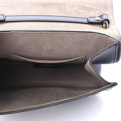 Fendi Vitello Century Opaco F is Fendi Small Kan I Shoulder Bag Black 4 of 5