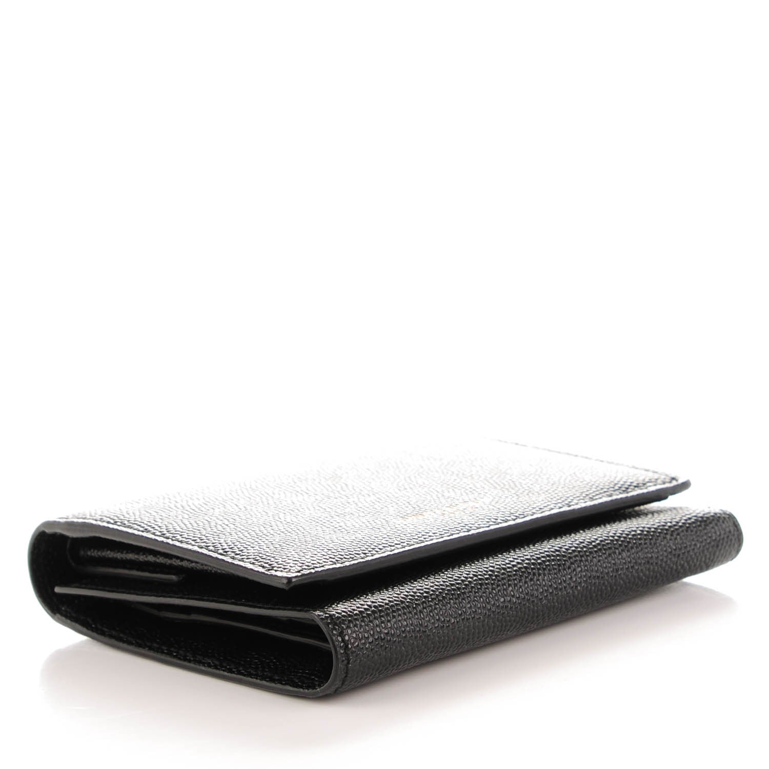 Saint Laurent Grain De Poudre Compact Wallet Black 4 of 6