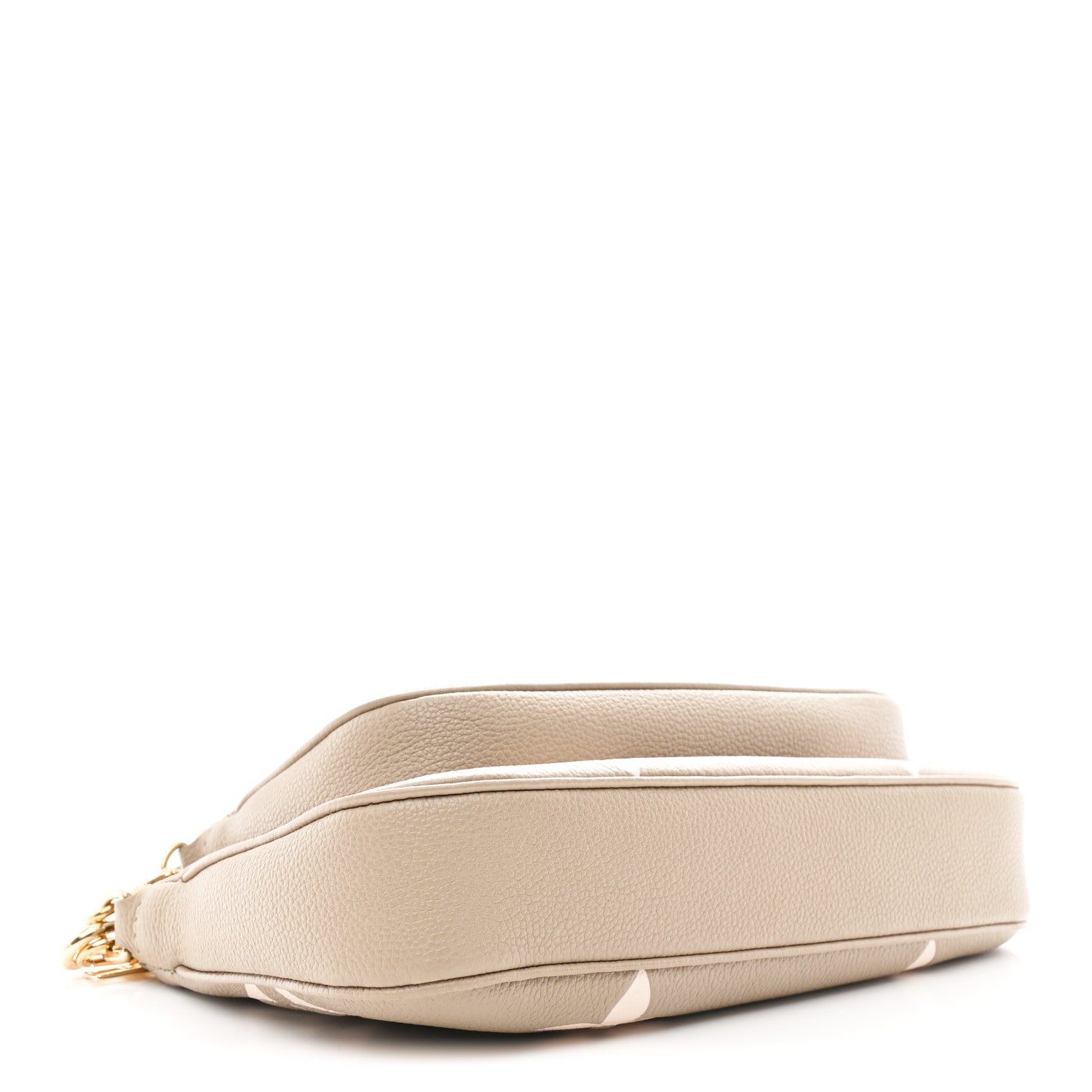 Louis Vuitton Empreinte Monogram Giant Multi Pochette Accessories Khaki Creme 4 of 10