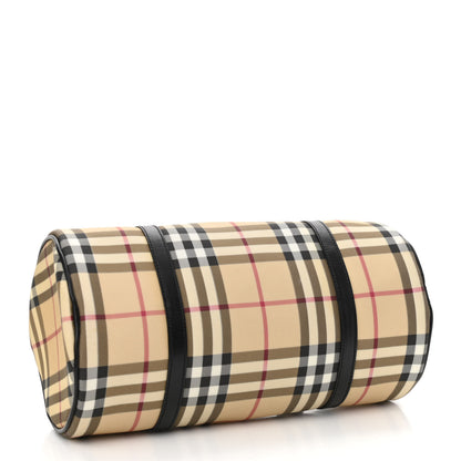 Burberry House Check Barrel Bag Black 4 of 12