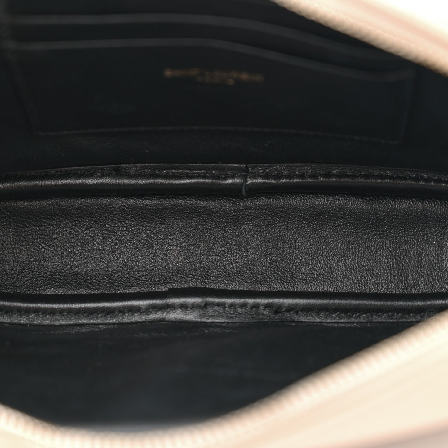 Grain De Poudre Matelasse Monogram Mini Lou Camera Bag Dark Beige
