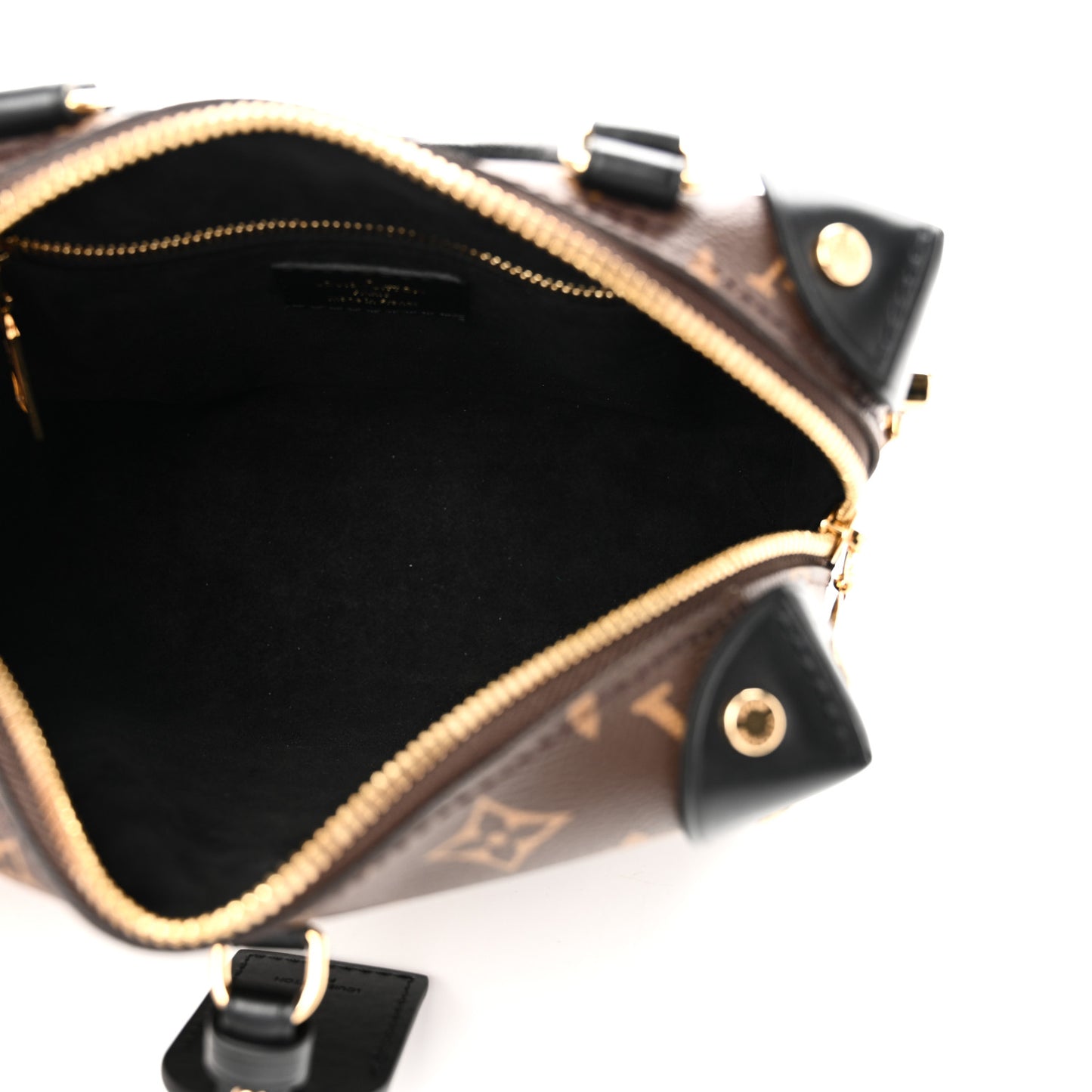 Monogram Petite Malle Souple Black
