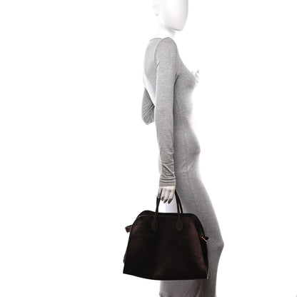 The Row Suede Soft Margaux 15 Mocha 2 of 10