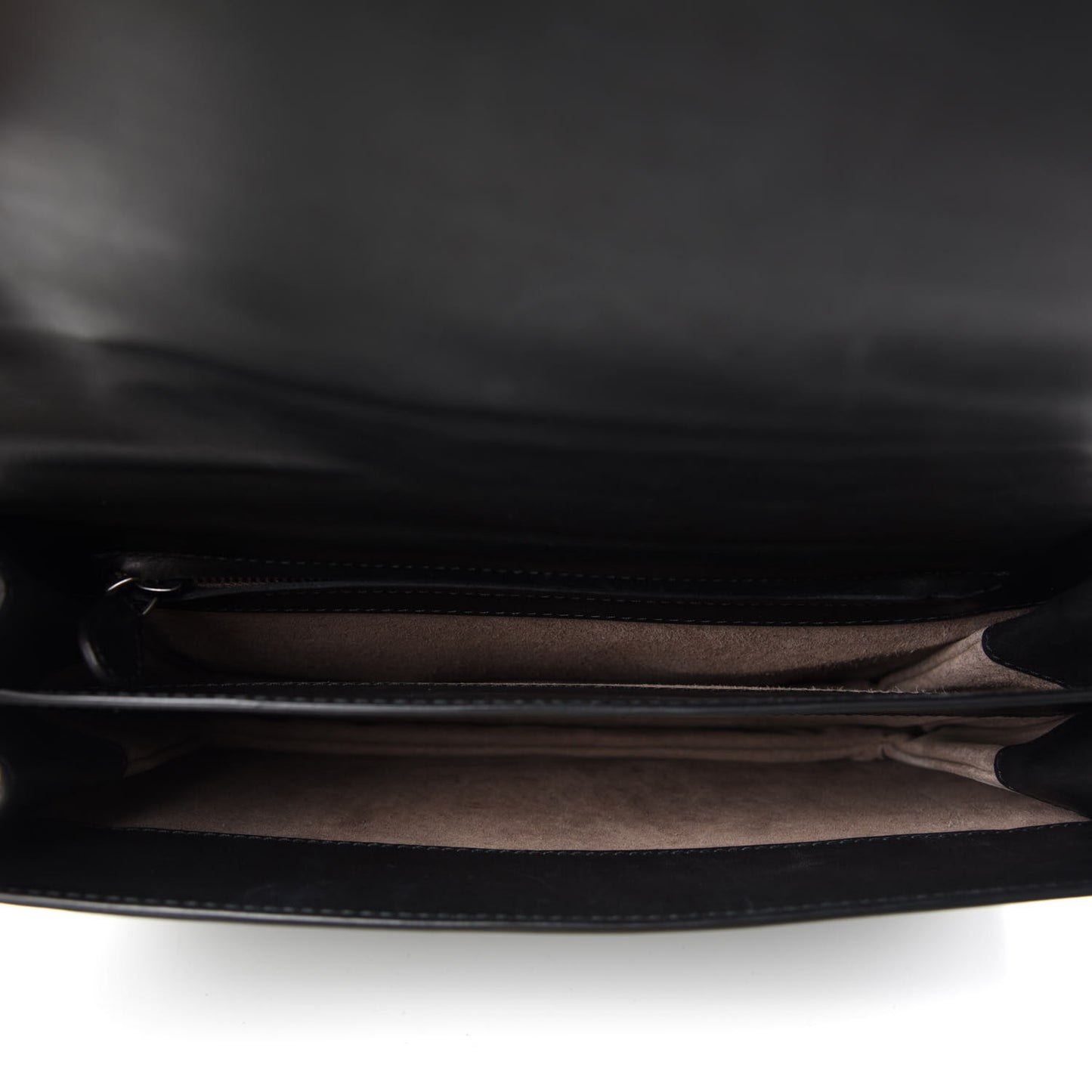 Nappa Intrecciato Medium Woven Clutch Clutch Black
