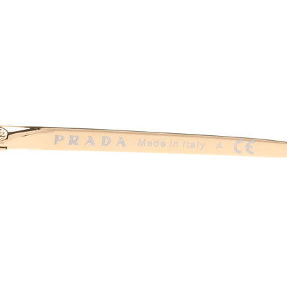 Prada Horn Metal Cinema Sunglasses SPR66T Black 5 of 9