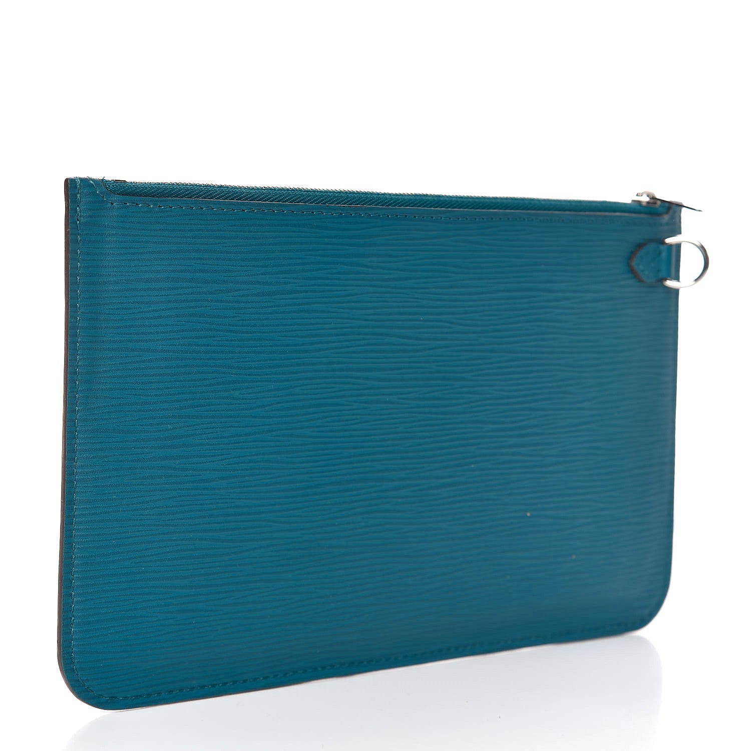Louis Vuitton Epi Neverfull Pochette MM GM Cyan 3 of 7