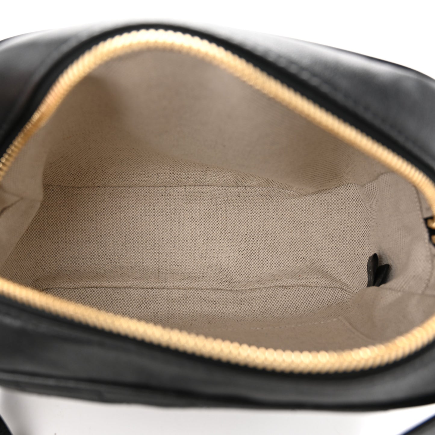 Sakai Be Green Calfskin Diagonal Stitched Small Blondie Shoulder Bag Black