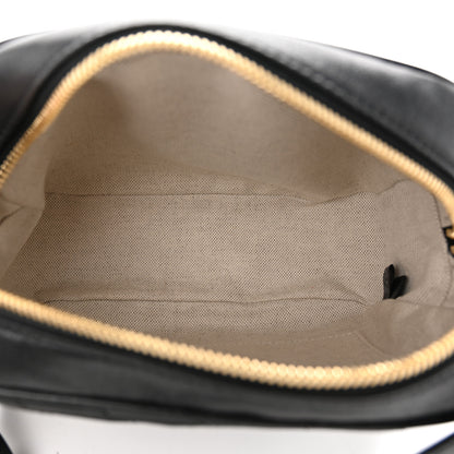 Gucci Sakai Be Green Calfskin Diagonal Stitched Small Blondie Shoulder Bag Black 5 of 10