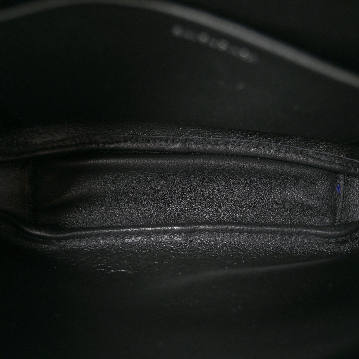 Balenciaga Calfskin Political Campaign Logo S Everyday Camera Bag Bleu 5 of 10