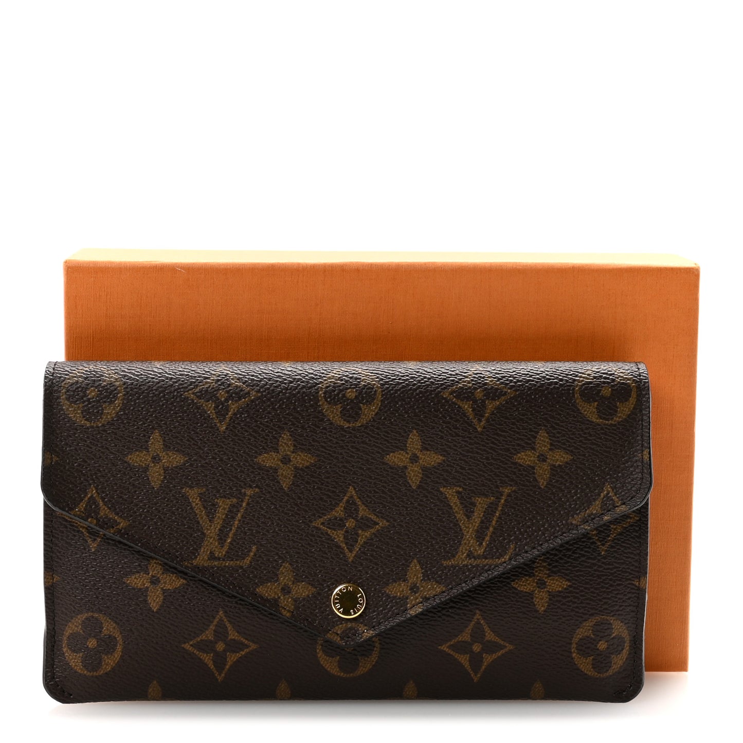 Monogram Jeanne Wallet Rose Ballerine