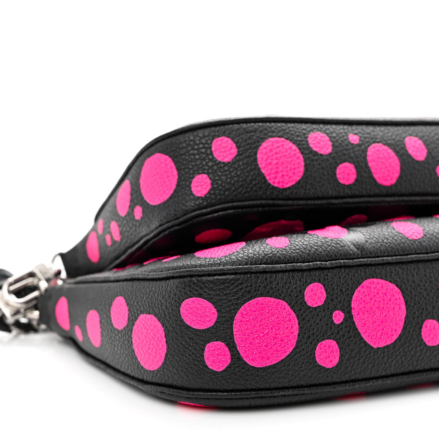 Louis Vuitton LV X YK Empreinte Multi Pochette Accessories Black Fuchsia 10 of 11