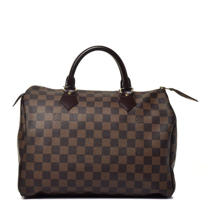 Louis Vuitton Damier Ebene Speedy 30 1 of 8