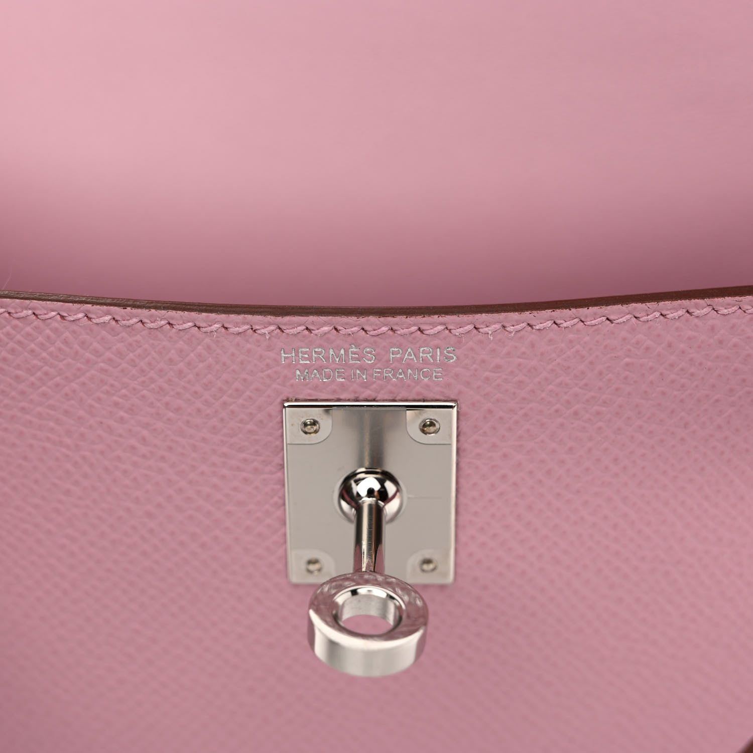 Hermes Epsom Mini Kelly Sellier 20 Mauve Sylvestre 6 of 12