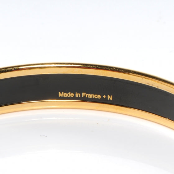Enamel Narrow Printed Buckle Bracelet 65