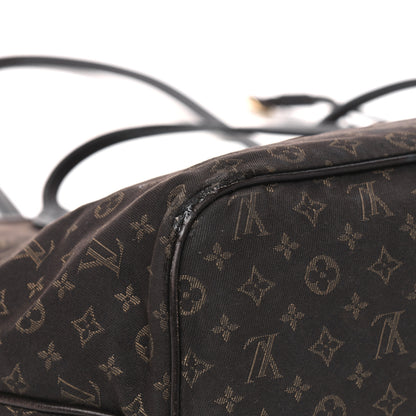 Louis Vuitton Monogram Idylle Neverfull MM Fusain 10 of 12