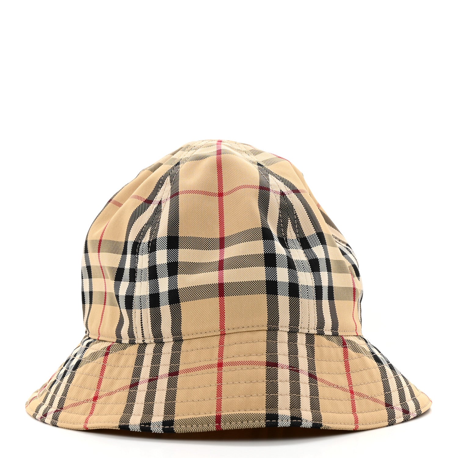 Burberry Nylon Vintage Check Bucket Hat L Archive Beige 3 of 8