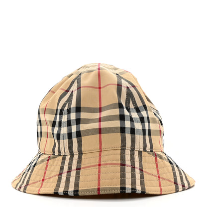 Burberry Nylon Vintage Check Bucket Hat L Archive Beige 3 of 8