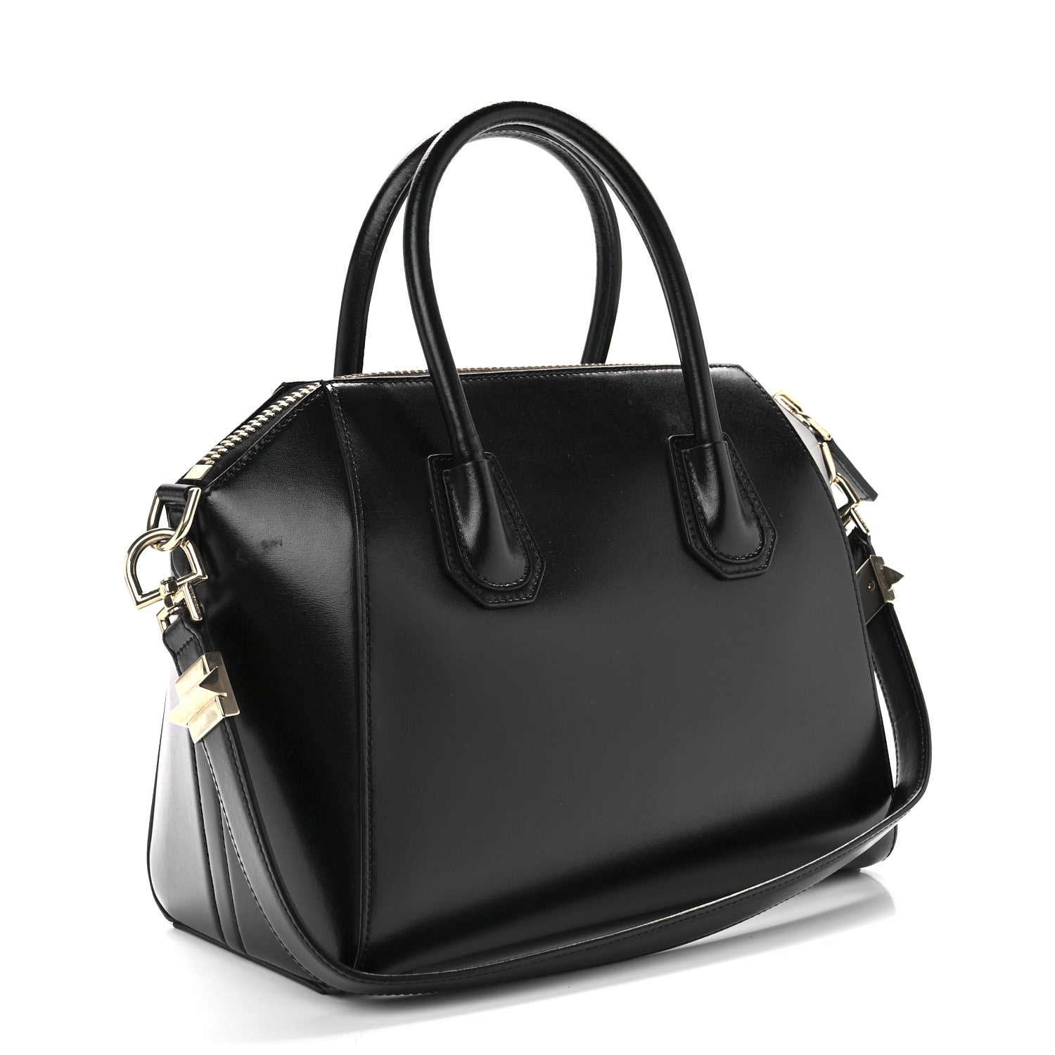Givenchy Shiny Lord Calfskin Small Antigona Black 3 of 11