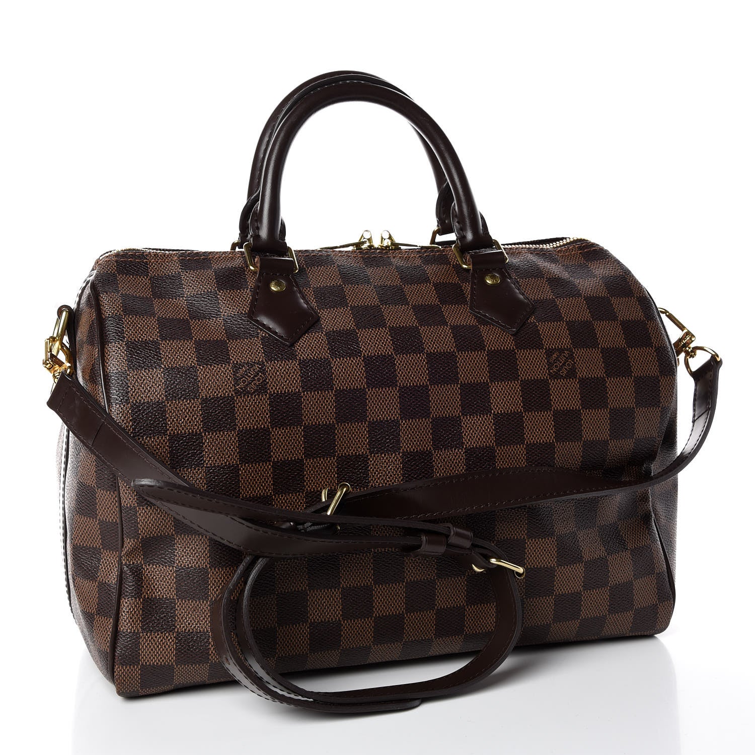 Louis Vuitton Damier Ebene Speedy Bandouliere 30 4 of 12