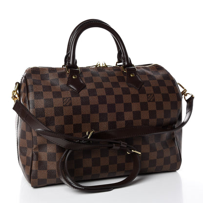 Louis Vuitton Damier Ebene Speedy Bandouliere 30 4 of 11