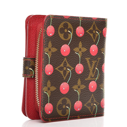 Louis Vuitton Monogram Cerises Compact Zippe Wallet 3 of 7