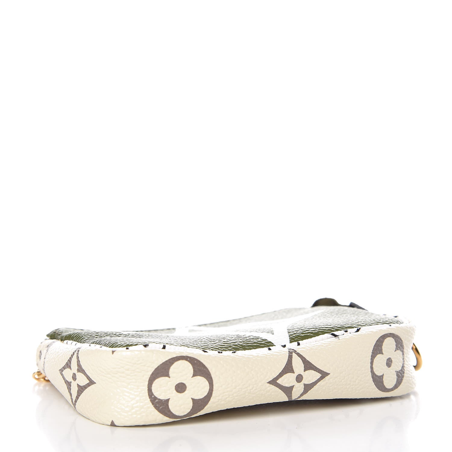 Louis Vuitton Monogram Giant Micro Pochette Accessories Kaki White 4 of 8