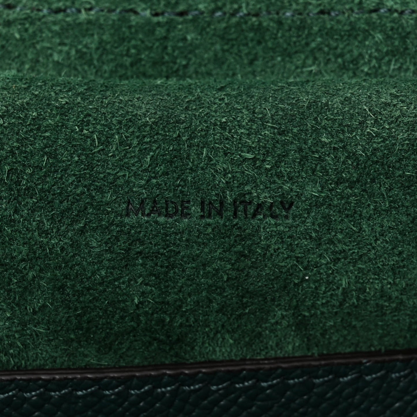 Grained Calfskin Micro Belt Bag Amazone