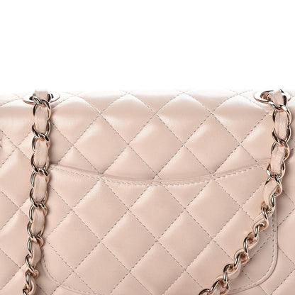 Chanel Lambskin Quilted Mini Rectangular Flap Light Pink 17 of 18