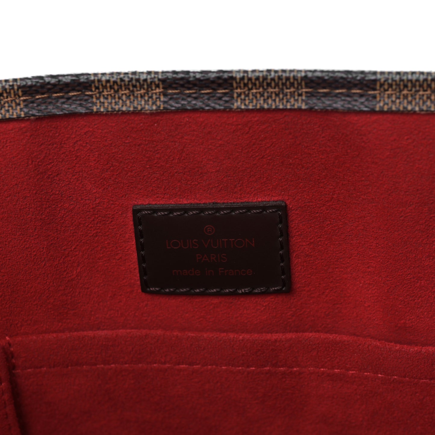 Damier Ebene Sac Plat