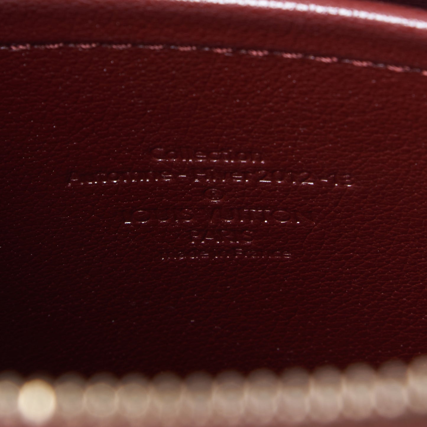 Monogram Golden Arrow Speedy Burgundy