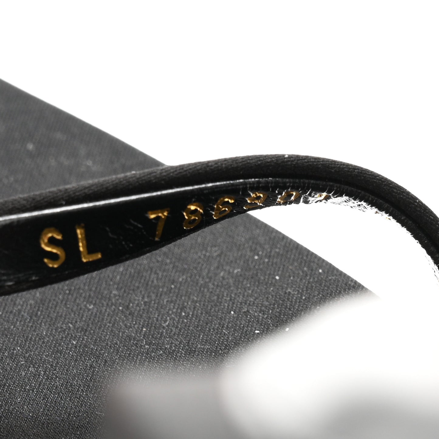 Satin Oud Buckle Sandals 39 Black